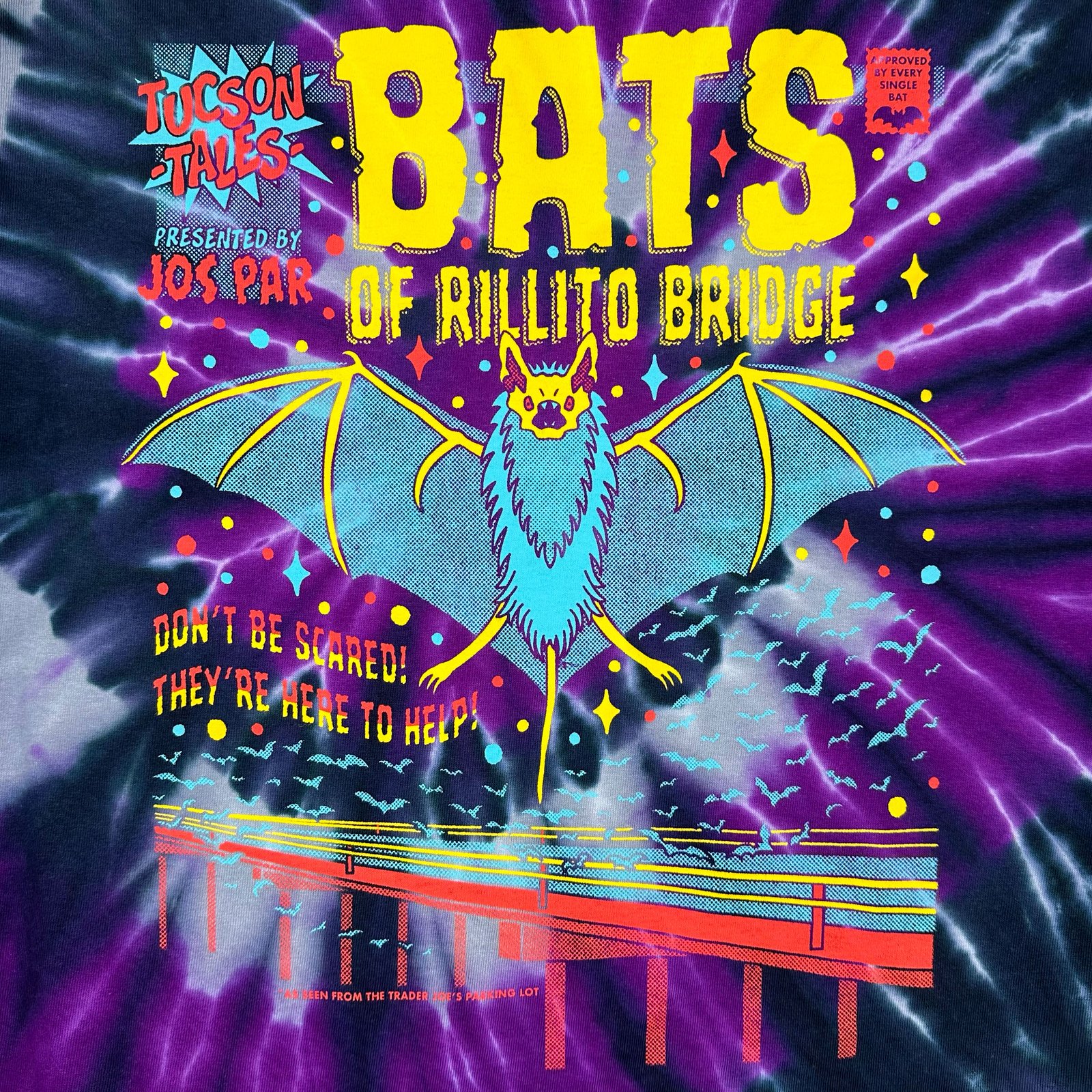 新品 BATSHEVA Batsheva Lanes Graphic Tee The Alley Bat Crazy Tshirt